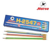 Horse ดินสอไม้ HB (12 แท่ง) H-2547