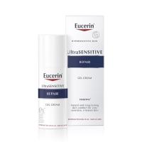 NEW !!! จัดโปรโมชั่น สินค้าใหม่ ส่งฟรี EUCERIN ULTRASENSITIVE REPAIR GEL CREAM 50 ML.ช่วยให้เนื้อผิวแน่นชุ่มชื่น ผิวเรียบเนียนใสดูสุขภาพดี Cash on delivery [ FREE Delivery ]