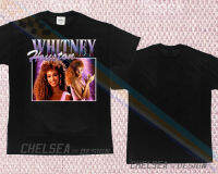 แรงบันดาลใจโดย Whitney Houston เสื้อยืด Merch ทัวร์จำกัด VINTAGE Rare Gildan 1rw