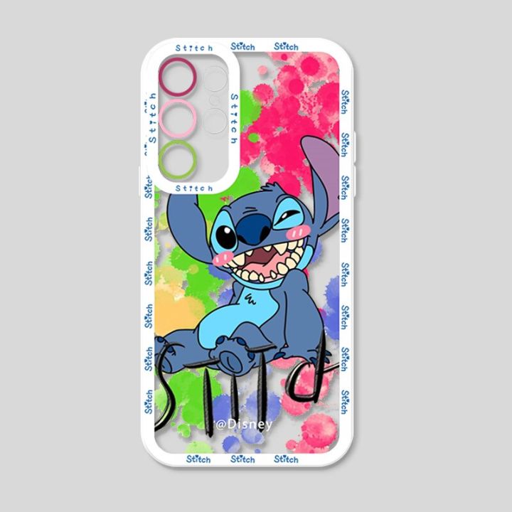 disney-cute-stitch-for-samsung-galaxy-s23-s22-s21-s20-pro-fe-ultra-a23-a52-a53-a71-angel-eyes-transparent-phone-case-phone-cases