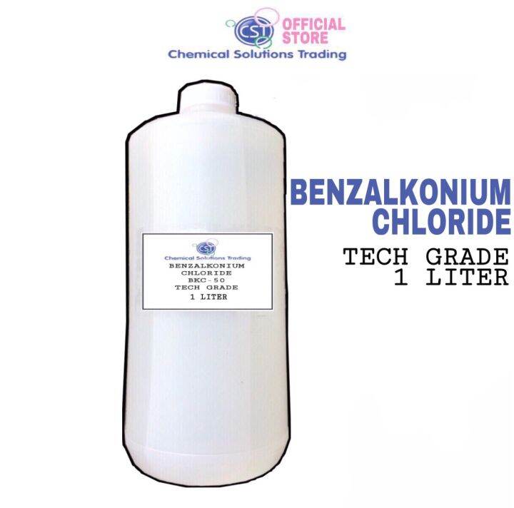 Benzalkonium Chloride Bkc 50 Dishwashing Liquid Antibacterial Tech Grade 1lt Bottle Lazada Ph