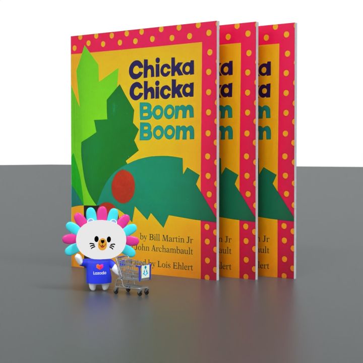 Chicka Chicka Boom Boom Paperback 9780689835681 Bill Martin Jr And John Archambault Genuine