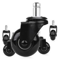 【CW】№○  5 Pcs Wheels 2 inch Heavy Duty with Plug-In Stem 7/16 X 7/8 inchQuiet   Rolling