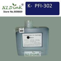 Kldink - Pfi-302bk หมึก2216b001 Pfi302ตลับหมึกสีดำสำหรับเครื่องพิมพ์ Ipf9000s Imageprograf