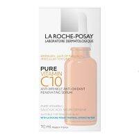 La Roche-Posay Pure Vitamin C10 Serum 10ml เป็นเซรั่มสำหรับผิวหน้าที่พัฒนาขึ้นเพื่อเผยความ  กระจ่างใส ของผิวแพ้ ง่าย demed