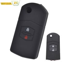 เคสกุญแจซิลิโคนสำหรับ Mazda Demio 2 3 5 6 M2,เคส M3 M5 M6 CX7 CX9 RX8 MX5 MPV Keyless Fob ปลอกผิวตัวป้องกันที่ยึด