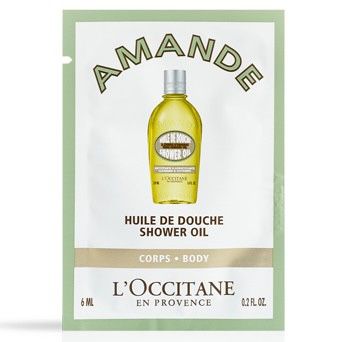 LOccitane Amande Shower Oil Cleansing And Softening 6 ml   LOccitane Almond Shower Oil 6 ml *tester เคาน์เตอร์ไทย