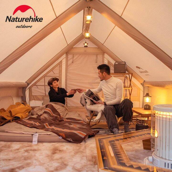 เต็นท์-naturehike-air-12-cotton-inflatable-tent-รับประกันของแท้ศูนย์ไทย