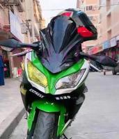 WIND กระจกบังลมใหม่สำหรับ KAWASAKI Ninja 300 EX300R EX300 R 2013 2014 2015 2016 2017 2018 2019 13 14 15 16 17 18 19