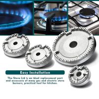 Cooker Hat Set Stove Lid Upgraded, Oven Gas Hob Burner Crown Flame Cap, Gas Burner Flame Cap Fits Most Gas Stove Burners