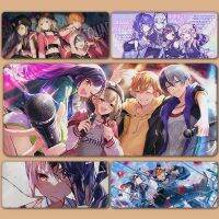 แผ่นรองเมาส์ที่กำหนดเอง XXL แผ่นคีย์บอร์ดและแผ่นรองเมาส์ขนาดใหญ่ Shiraishi โครงการ Shinonome Akito สายกลางคืนสำหรับการแสดงบนเวทีที่มีสีสันของ Sekai เวลา25:00แผ่นรองเมาส์