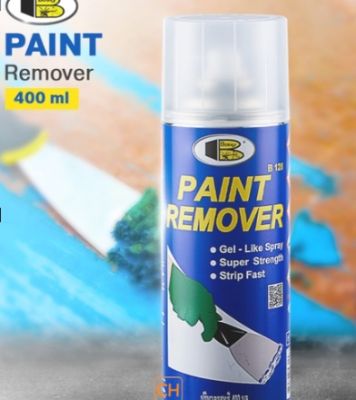 น้ำยาลอกสี BOSNY สเปรย์ ลอกสี บอสนี่ ยาลอกสี Bosny Paint Remover Gel Spray 400 มล. B128 ใช้ง่าย