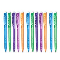 ปากกาควอนตั้ม (Quantum) รุ่น ปากกาสเก็ต จอลลี่ 0.7  สีน้ำเงิน ปากกาลูกลื่น Quantum JOLLY 0.7  50ด้าม/1กระปุก