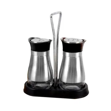 OXO Good Grips Salt and Pepper Shaker Set with Pour Spout & Reviews