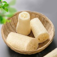 Original MUJI Natural loofah dry loofah pulp dish towel non-stick oil kitchen old loofah pulp dishwashing pot cleaning artifact