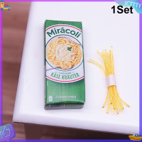 ? JCTTTY ? 1:12 dollhouse Miniature spaghetti W/กล่องบรรจุตกแต่งห้องครัวเล่นของเล่นบ้าน