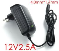 1PCS High quality IC solutions DC 12V 2.5A Switch power supply 30W LED power adapter EU plug 4.0mm x 1.7mm