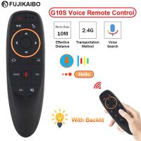 ☾❦✹ G10S G10S Pro Air Mouse Voice Remote Control 2.4G Wireless Gyroscope IR Learning For H96 MAX X88 PRO T95 X96 Android TV Box HK1