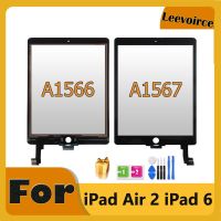 Tested For Ipad Air 2 Ipad 6 A1566 A1567 Touch Screen Digitizer Front Glass Touch Panel Replacement Parts +Tool Free Shipping