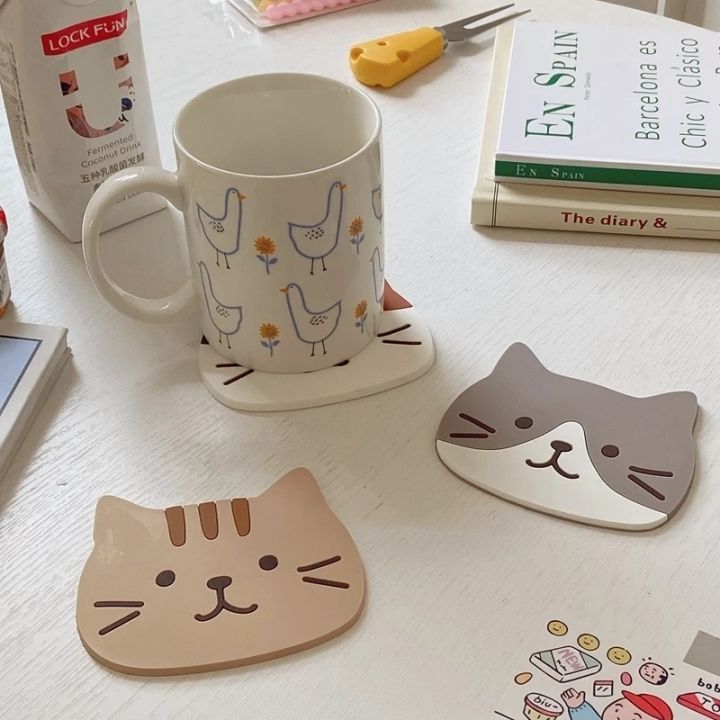 cute-cartoon-cat-shaped-tea-cup-mat-pvc-heat-insulation-non-slip-coasters-for-coffee-drinks-kitchen-dining-table-accessories