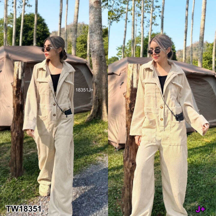 corrugated-jumpsuit-เชิ้ตชุดหมีลูกฟูกขายาว-ทรง-oversize-แต่งกระเป๋าช่วงอกและเอวแบบเท่ห์ๆ-ผ้าลูกฟูกเนื้อดี