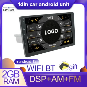 1 Din Android 10 Autoradio 1din GPS Wifi 8 Core 4g stéréo