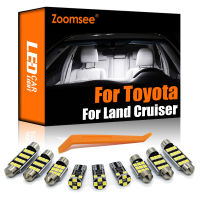 Zoomsee สำหรับ Toyota Land Cruiser LC 70 80 100 200 Prado J 90 120 150 FJ Canbus ภายในรถ LED Light Dome อ่านโคมไฟชุด