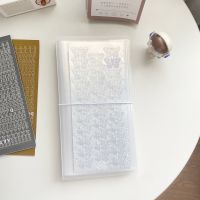 Yoofun สติกเกอร์วัสดุคอลเลกชันผู้ถือหนังสือเก็บกรณีอัลบั้มรูปโปร่งใสสมุดวัสดุกระดาษหนังสือเครื่องเขียน