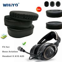 ✥ Replacement Ear Pads for Bose Aviation Headset X A10 A20 A 10 Headset Parts Leather Cushion Velvet Earmuff Earphone Sleeve Cover