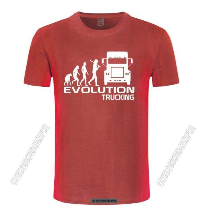 2022-brand-clothing-evolution-trucking-truck-driver-cab-gift-ideas-funny-t-shirt-men-cotton-stylish-chic-t-shirt-top-camiseta