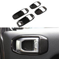 Door Handle Bowl Decoration Cover Trim Sticker for Jeep Wrangler JL 2018 2019 2020   Car Interior Accesories ABS Chrome