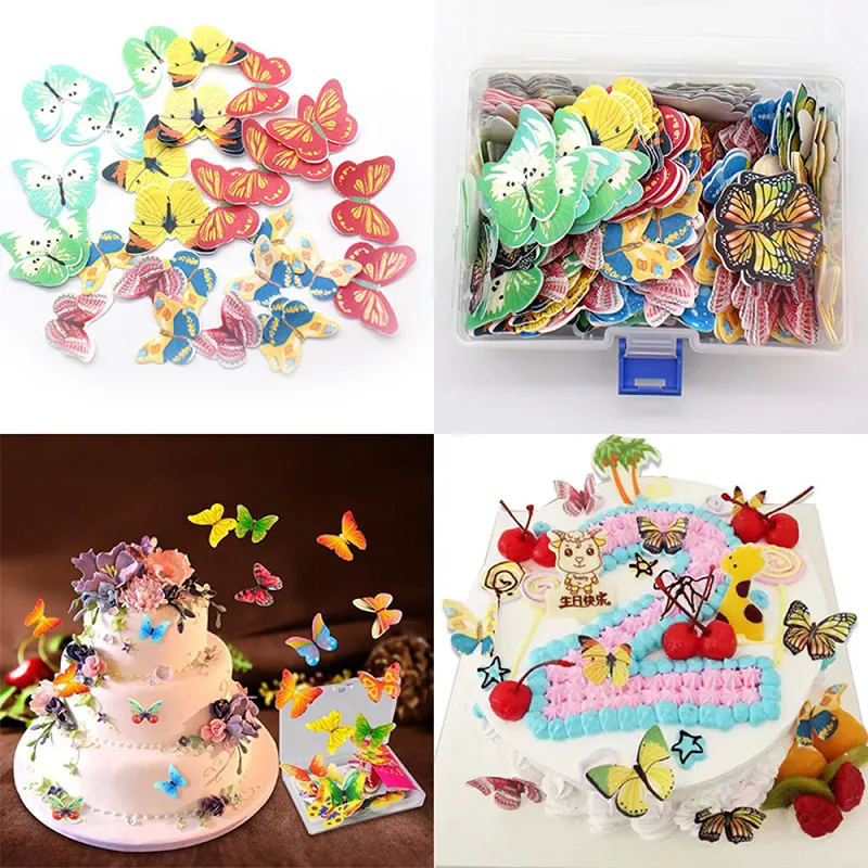 Edible Rice Paper Cake Decoration Birthday