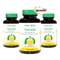 Herbal one garcinia เฮอร์บัล วัน ผลส้มแขก 100แคปซูล (3ขวด)