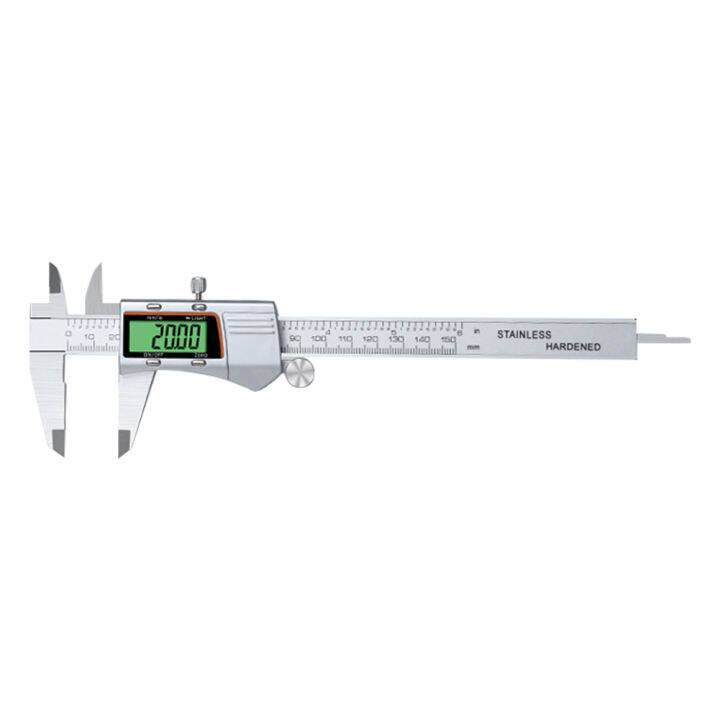 Battery Powered Stainless Steel Digital Caliper Micrometer 6 inch 150mm