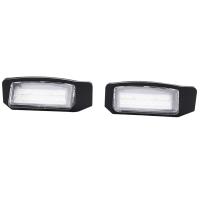 2Pcs 12V Led Canbus Led License Plate Light For Mitsubishi Outlander 2006~ Lancer Sportback 2008 Replacement Assembly