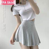 ROK High Waist กระโปรง Fffa สำหรับผู้หญิงกระโปรงโยคะแนวสปอร์ตสไตล์ยุโรปและอเมริกาแนวหวานใส่สบายกระโปรงออกกำลังกาย