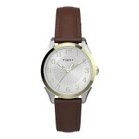 Timex TW2T66700 WOMEN S CORE นาฬิกาข้อมือผู้หญิง สีน้ำตาล