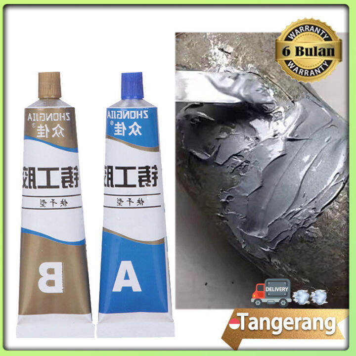 100g Lem Ab / Lem Besi / Lem Campur Untuk Reparasi Metal / Baja ...