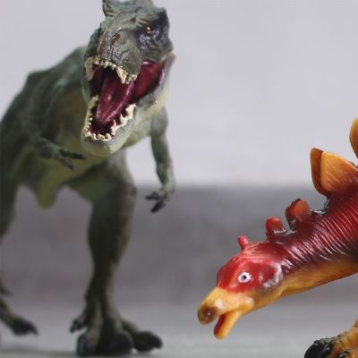 Solid large simulation model of Jurassic dinosaur toys toys tyrannosaurus rex gift boy animal models suit