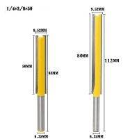 1x 1/4 Shank ยาวพิเศษ2ใบมีด3/8เส้นผ่าศูนย์กลางตัด Bit