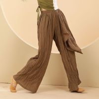 ▩☃✖ Modern Dance Trousers Practice Clothes Dance Trousers New Drape Base Training Body Elegant Classical Dance Wide-Leg Trousers