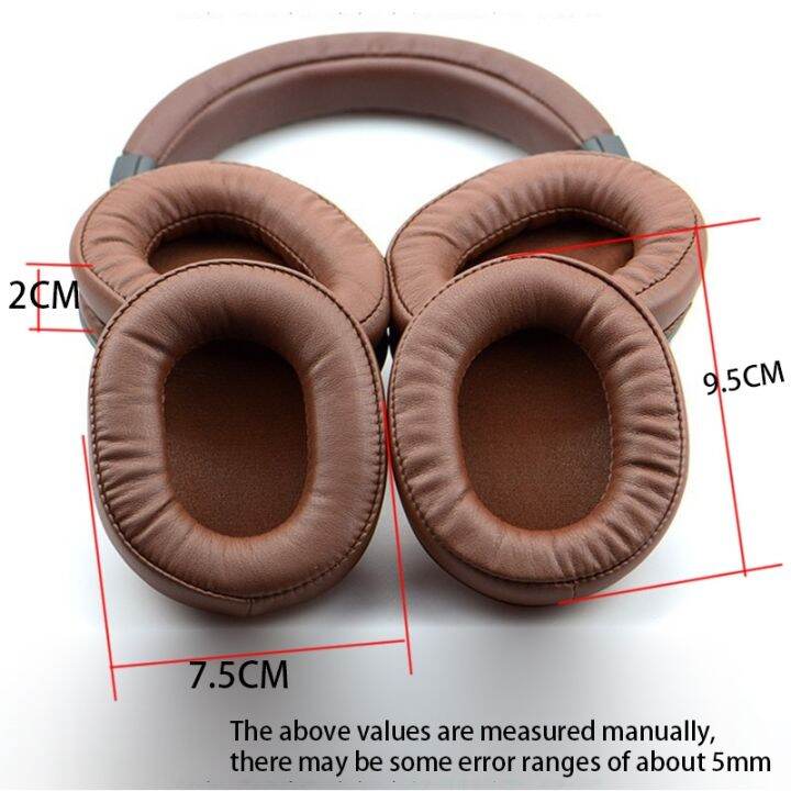 Replacement EarPads Cushions for Audio Technica ATH M70 M50X M50 MSR7