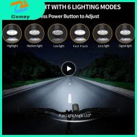 ♚✈ Usb Charging Bicycle Lights Set 6 Lighting Modes Front Light Tail Light Waterproof Super Bright Mountain Bike Cycling Light