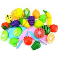 18Pcs Cutting Toy Set Kids Pretend Role Play Kitchen Fruit Vegetable Food Toy Cutting Set Child Gift