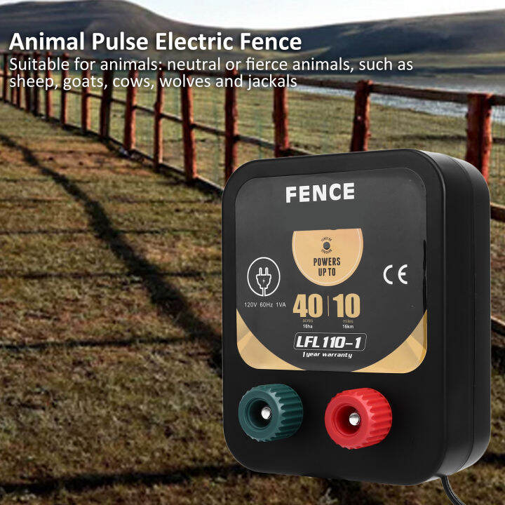 Electric Fence Energizer Dual Function Animal Electric Fence High