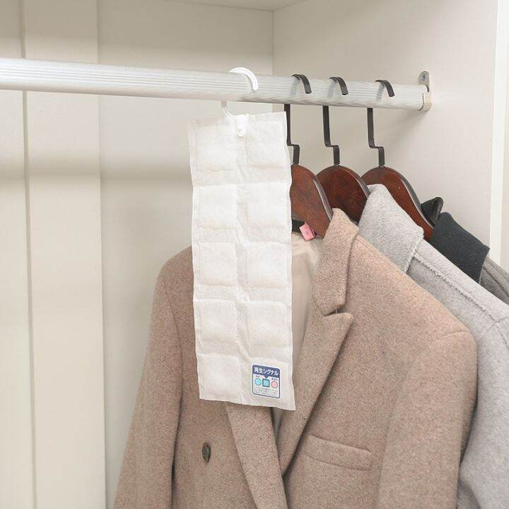 Desiccant Gel Silica Tape Reuse Moisture Absorber Packet Wardrobe Shoe
