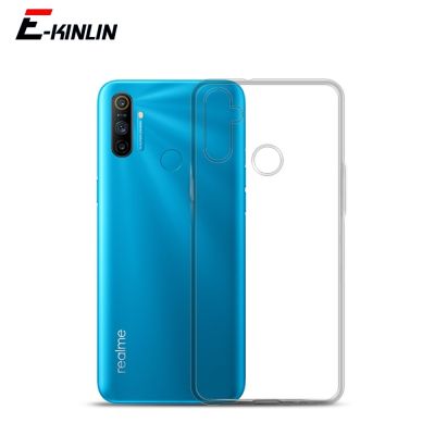 Ultra Thin Clear Soft TPU Case For Realme 10s 10 8s 9 9i 8i 8 7 7i 6S 6 5 5i 5s 3i 3 6i C3 Pro Plus Silicone Back Phone Cover Electrical Connectors