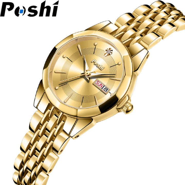 Original POSHI Brand Women’s Watches Fashion Luxury Ladies Quartz Watch ...