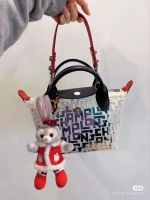 ร้อน, ร้อน★2020 New Longchamp Le Pliage LGP Transparent SAC porte main Mini crossbody Tote Bag L1500HQM007-made in france