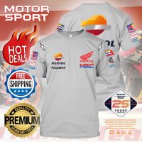 เสื้อยืด พิมพ์ลาย Repsol Honda Alpinestars ครบรอบ 25 ปี พรีเมี่ยม ขนาดใหญ่ 4XL 5XL